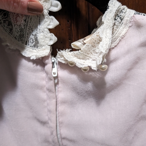 Vintage Gunne Sax gown Romantic Renaissance Bridal Collection size 9 - Picture 6 of 9